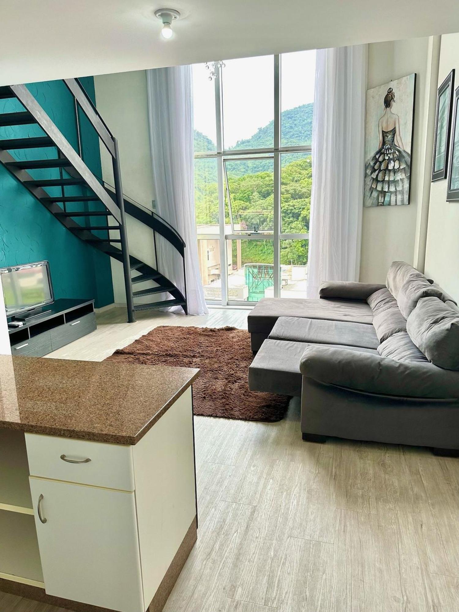 Villa Saint Sebastian Flat 603- Com Hidro! Ate 3 Pessoas, Duplex, No Centro à Jaraguá do Sul Extérieur photo